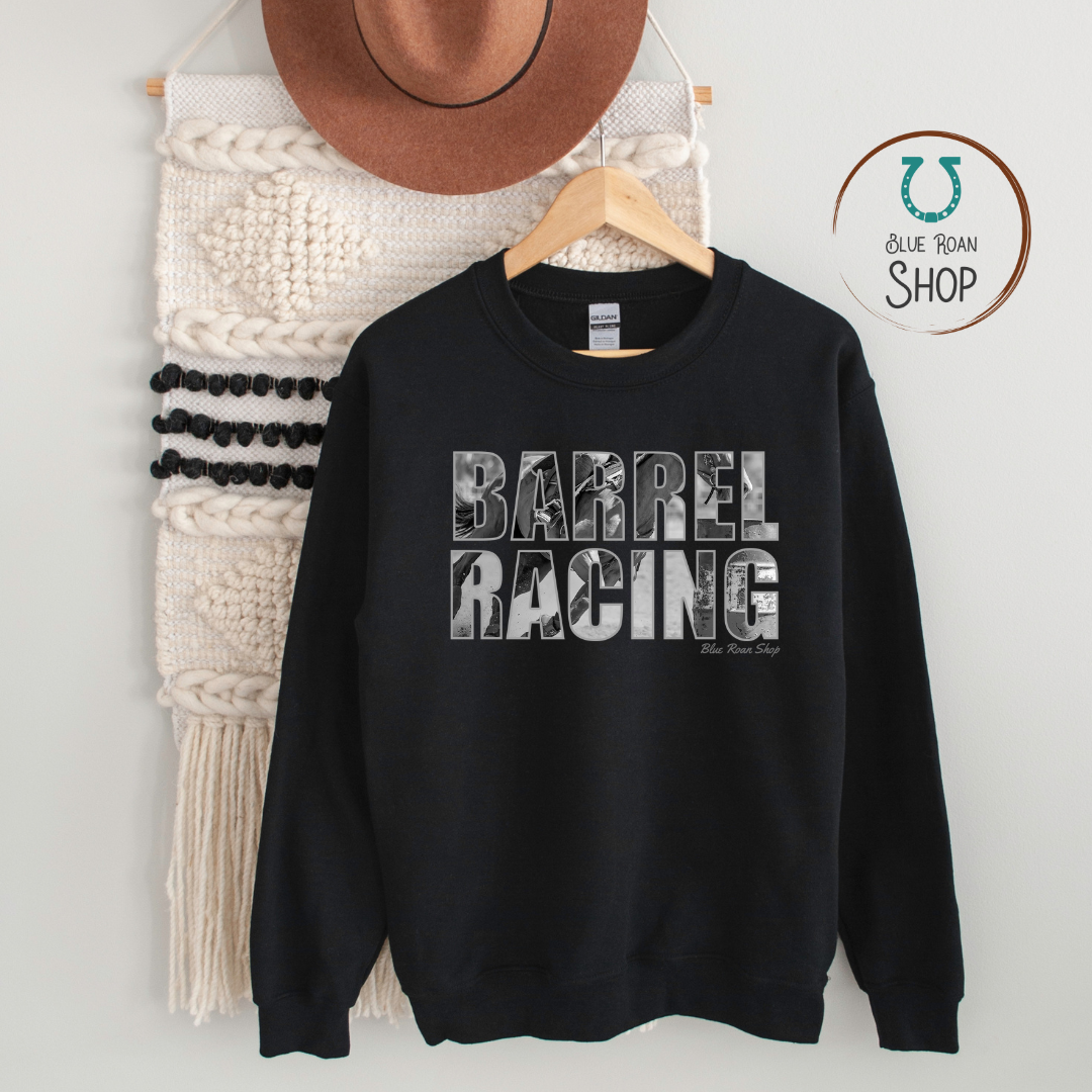 Barrel Racing Crewneck Sweater (Made to Order)